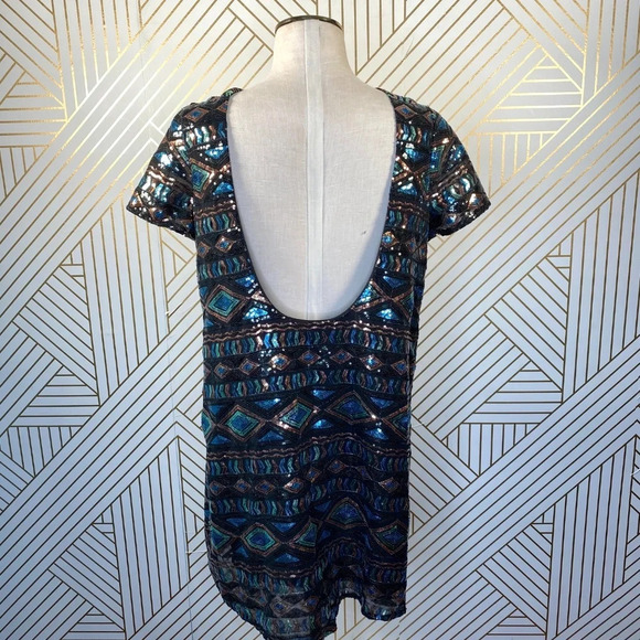 Show Me Your Mumu Tallulah Dress Sequin Shift - Picture 6 of 8